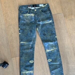 Lee × Vivienne Westwood Brand New Vivienne Westwood Printed Skinny Jeans